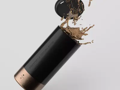 Starbucks Roastery Reserve Tumbler Thermos 3D model