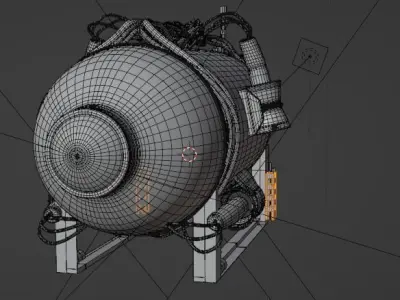 TITAN TOURING SUBMARIN   OCEAN GATE 3D model