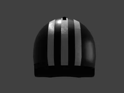 Adidas Helmet 1-sch Low-poly 3D model