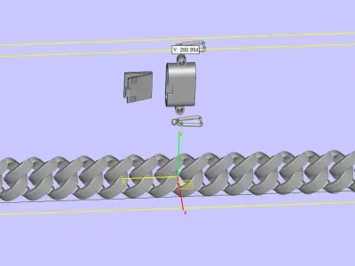 Var Shi Design Special Cuban Chain 3D print model