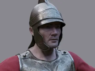 MACEDONIAN SOLDIER Free 3D model