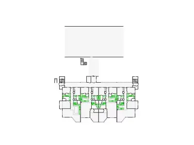 Commercial Interior Sketch - 11001-14000 SF - Xactimate 3D model