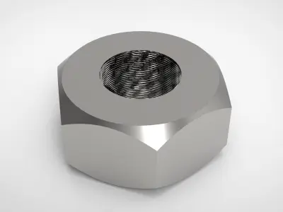 Tuerca 3D model