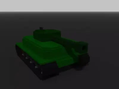Tank magicavoxel 3D model