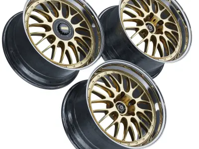 BBS E88 3in1 Low-poly 3D model