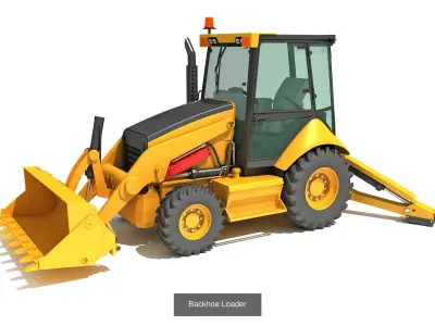 Mining Machinery Equipment 3D Model Pack