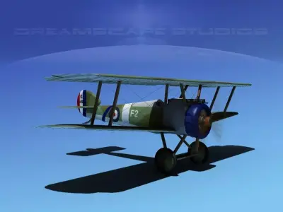 Sopwith Camel 3D model by Dreamscape from CGTrader