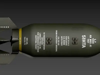 AN-M65-A1 3D model