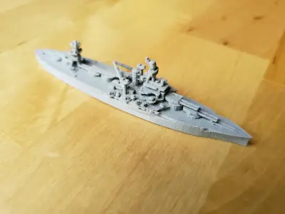 US Wyoming Class Battleship 3D print model