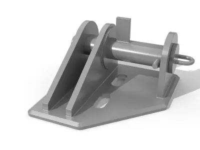 Smit Towing Bracket 3D model