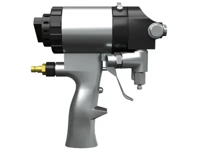 Foam Spray Gun 3D model