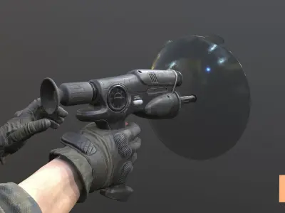 FPS Devices Animations Low-poly 3D model