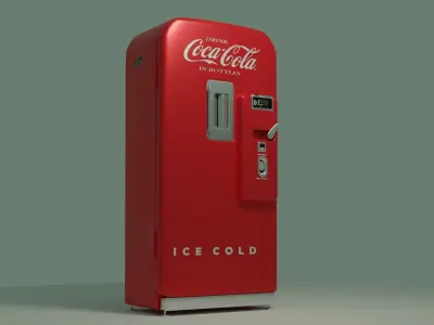 Vendo V-39 vending machine 3D model
