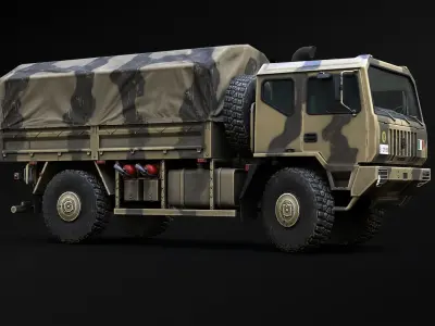 Iveco Astra ACTL M170 Low-poly 3D model