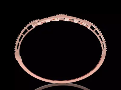 Art Deco Bracelet 06 3D print model