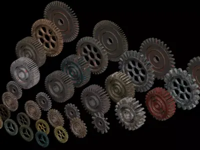 cogwheel 3D model purchase