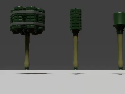 Hand grenades 3D model