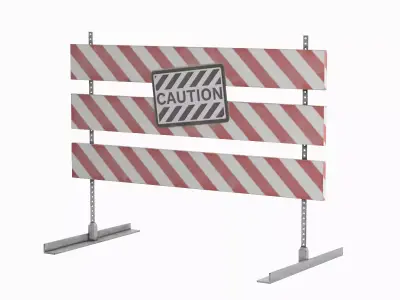 Traffic Safety Set A 3D model
