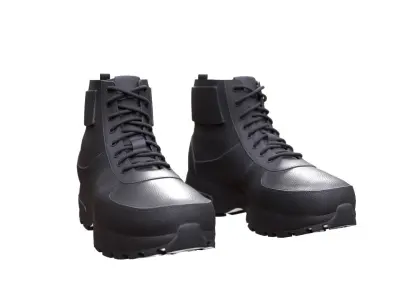 Boots 64 - All MH Bodies - UE5 Skeletons - Rigged Low-poly 3D model