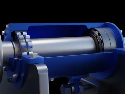 Centrifugal Pump Detailed Design 3D model