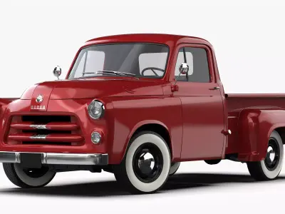 Dodge C-3 1955 3D model