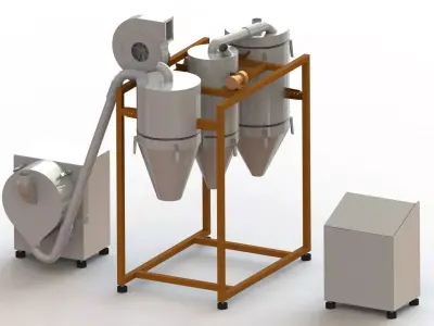 Milling Machine 3D model buy