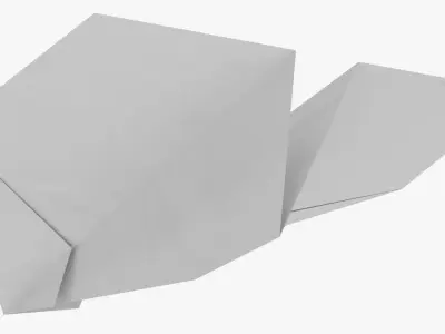 Paper Plane 3D model get
