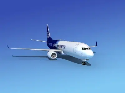 Boeing 737-800ER United Cargo 3D model