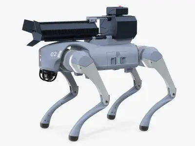 Thermonator Robot Dog 3D model