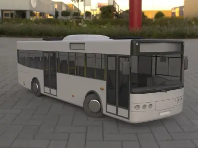 Urban Bus 3D model