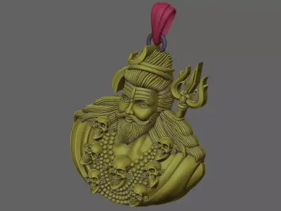 MAHAKAL MAHADEV PENDENT  3D model