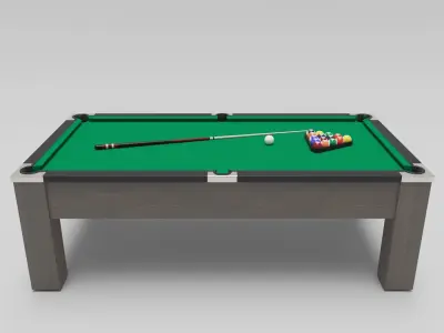 Pool table 3D model