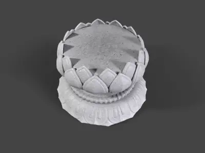 Stone Carving 3D Model 3D model