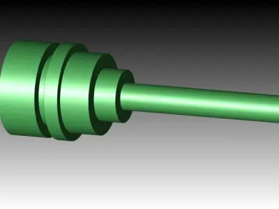 Auger valve Free 3D model