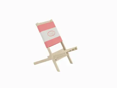 Sunbed small 3D model