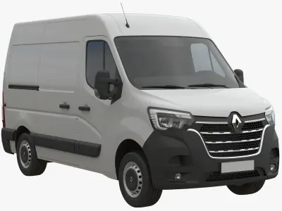 Renault Master 2020 PanelVan L1H2 3D model