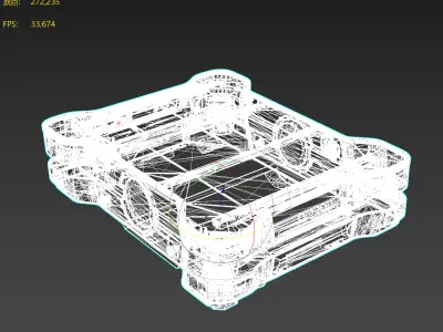 Autonomous Mobile Robot 3D model