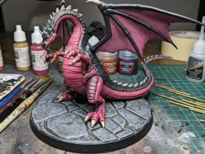 Bryagh Iconic Evil  Dragon from The Flight of Dragons 3D print model