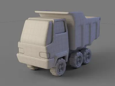 Dump truck 3D model
