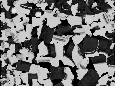 Pink Pistol 3D model