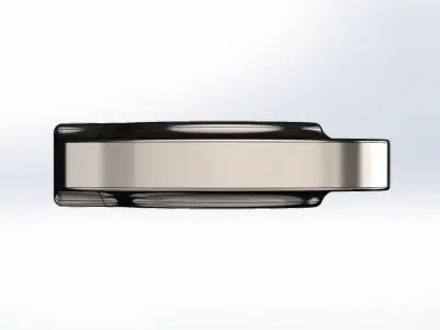 Gancho com Pino Hook with Pin 3D model