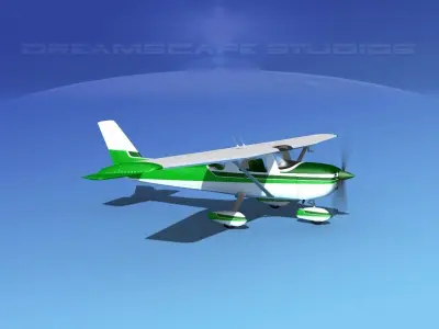 Cessna 150 Commuter V04 3D model