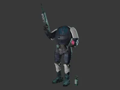 Mech Armor 3D model