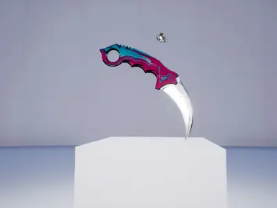 Simple Karambit Knife Free 3D model
