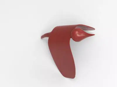 Decor Bird Low-poly 3D model
