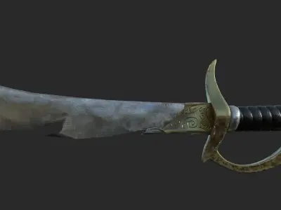 Royal Sword Vol 1 Low-poly 3D model