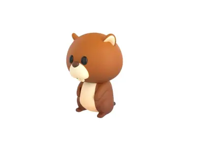 Character303 Beaver 3D model