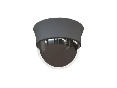 CCTV Camera v2 002 Low-poly 3D model