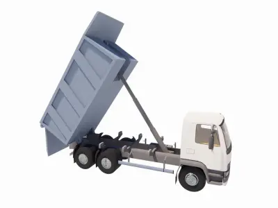 heavy tank truck  3D print model