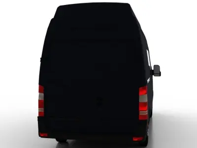 Mercedes Benz Sprinter L2H3 2009 Crew Van EU 3D model
